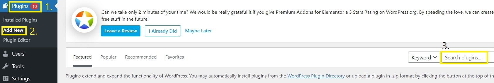 Plugins WordPress