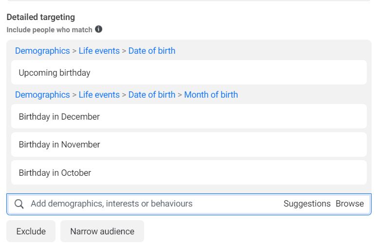 หาลูกค้าด้วย core audience แบบ demographic