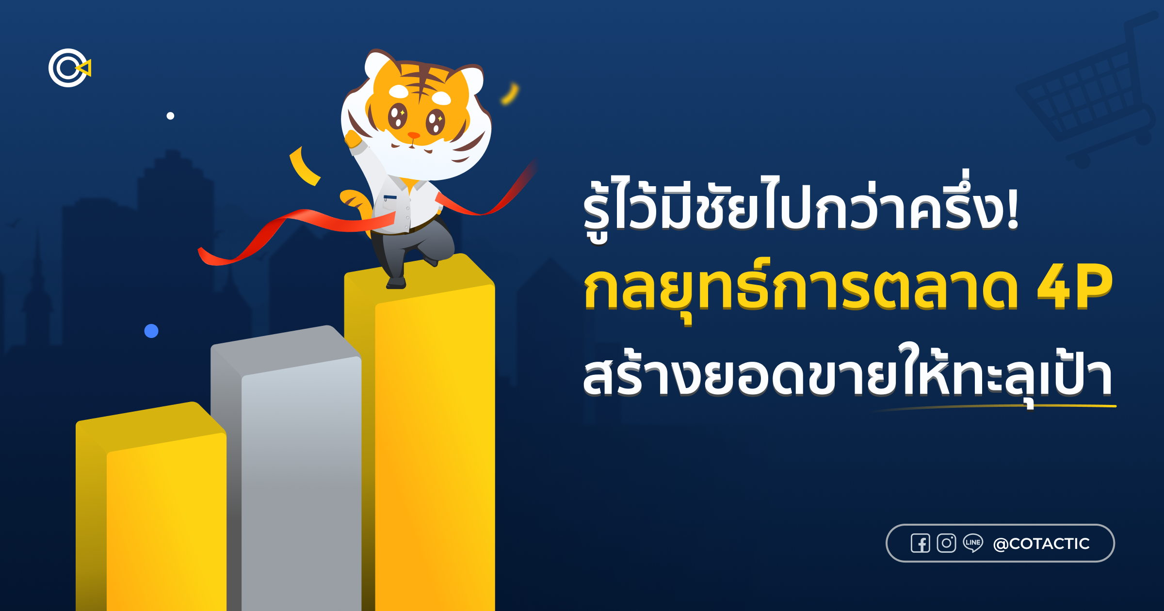 กลยุทธ์การตลาด 4P สร้างยอดขายให้ทะลุเป้า