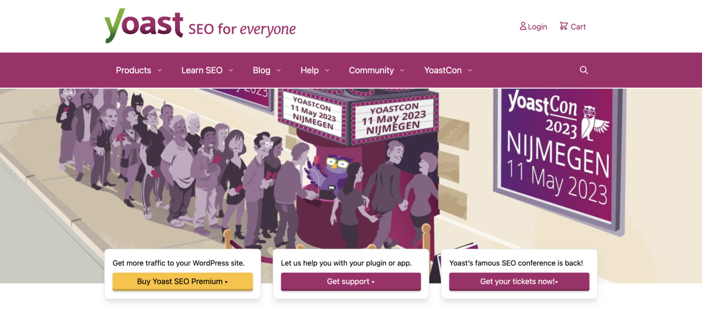 Yoast SEO ปลั๊กอินที่มีให้ใช้งานเฉพาะใน WordPress