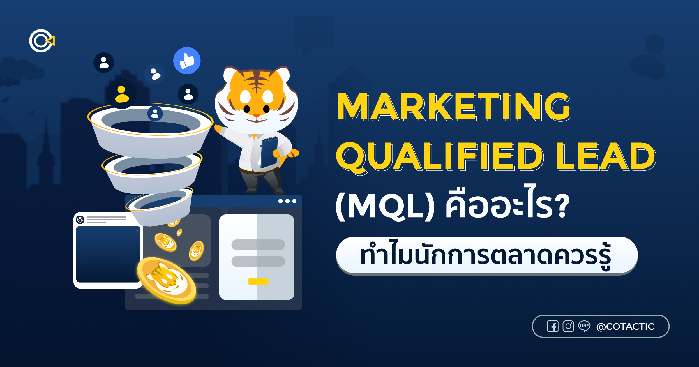 ภาพเปิดบทความ Marketing Qualified Lead (MQL) คืออะไร