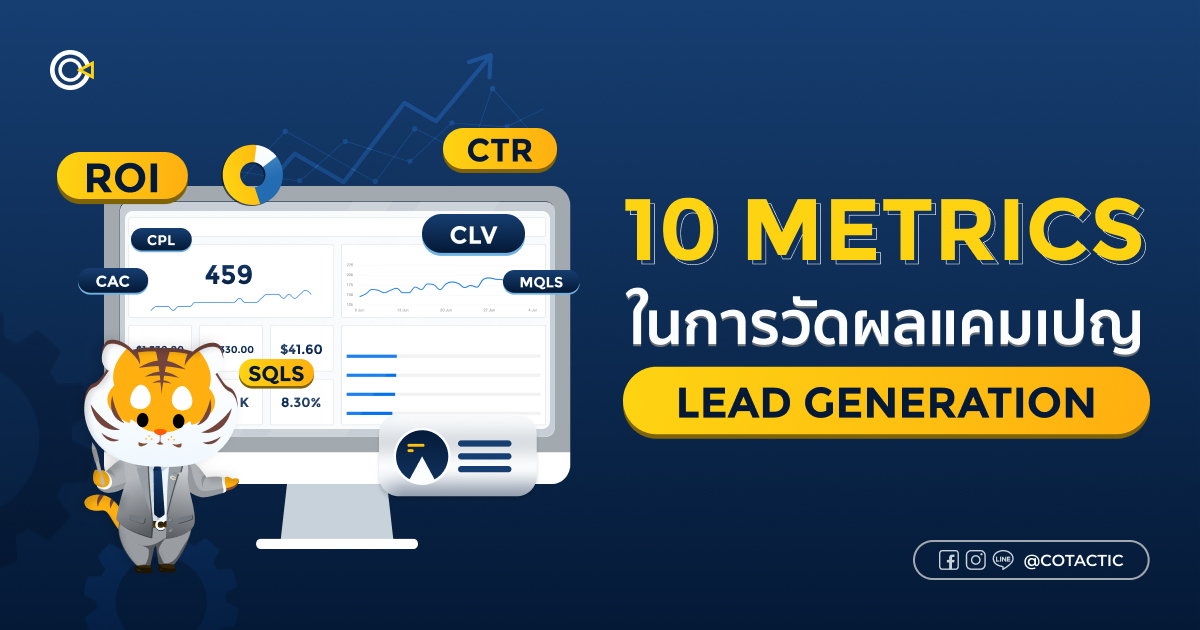 ภาพเปิดบทความ วัดผล Lead Generation