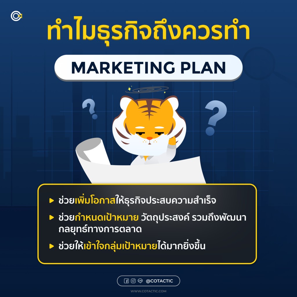 ทำไมธุรกิจถึงควรทำ Marketing plan มีข้อดีอะไรบ้าง