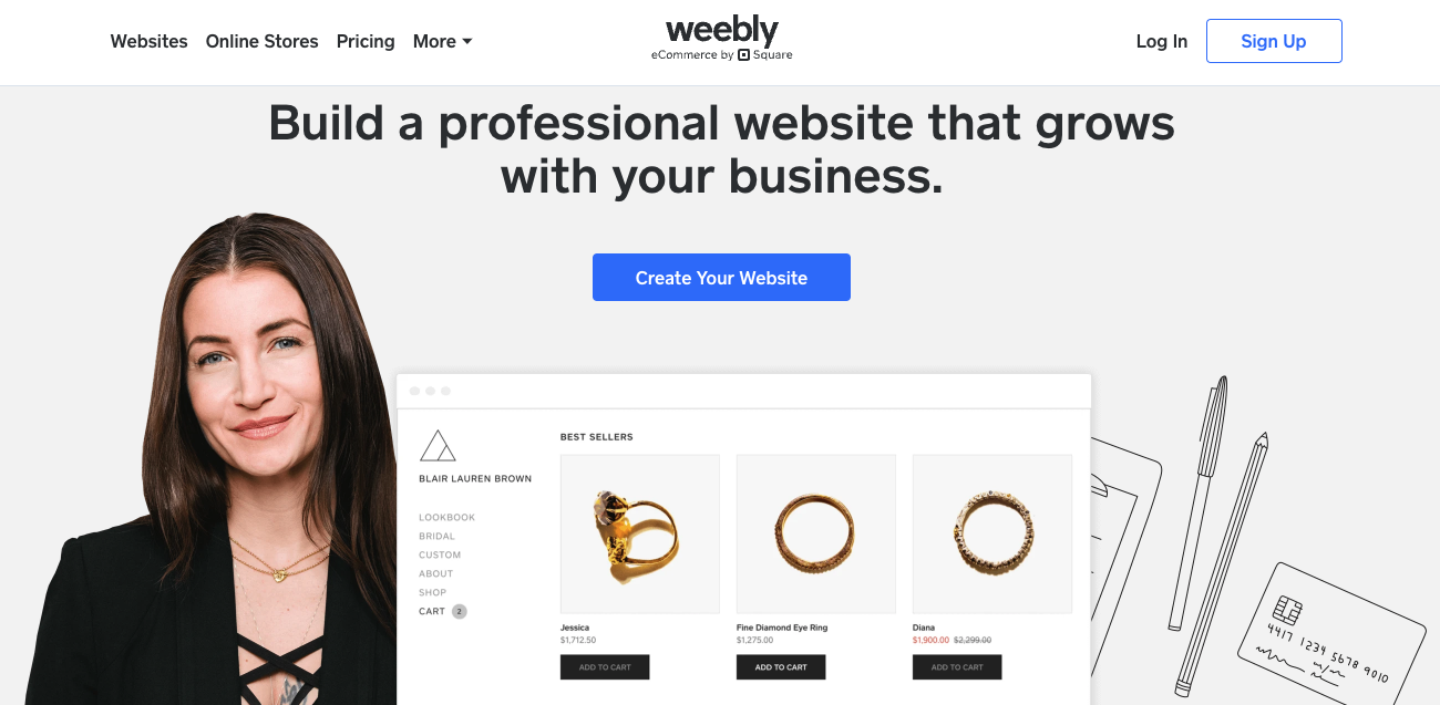 ทำเว็บไซต์ฟรีด้วย Weebly