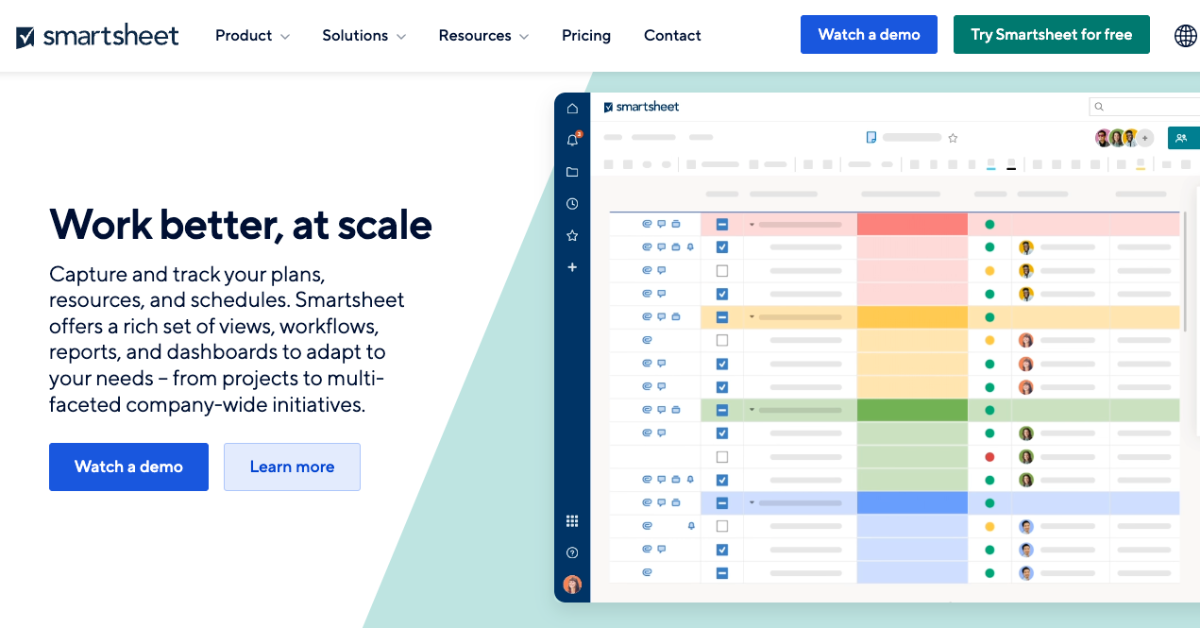 SmartSheet PM Tool Review 2024