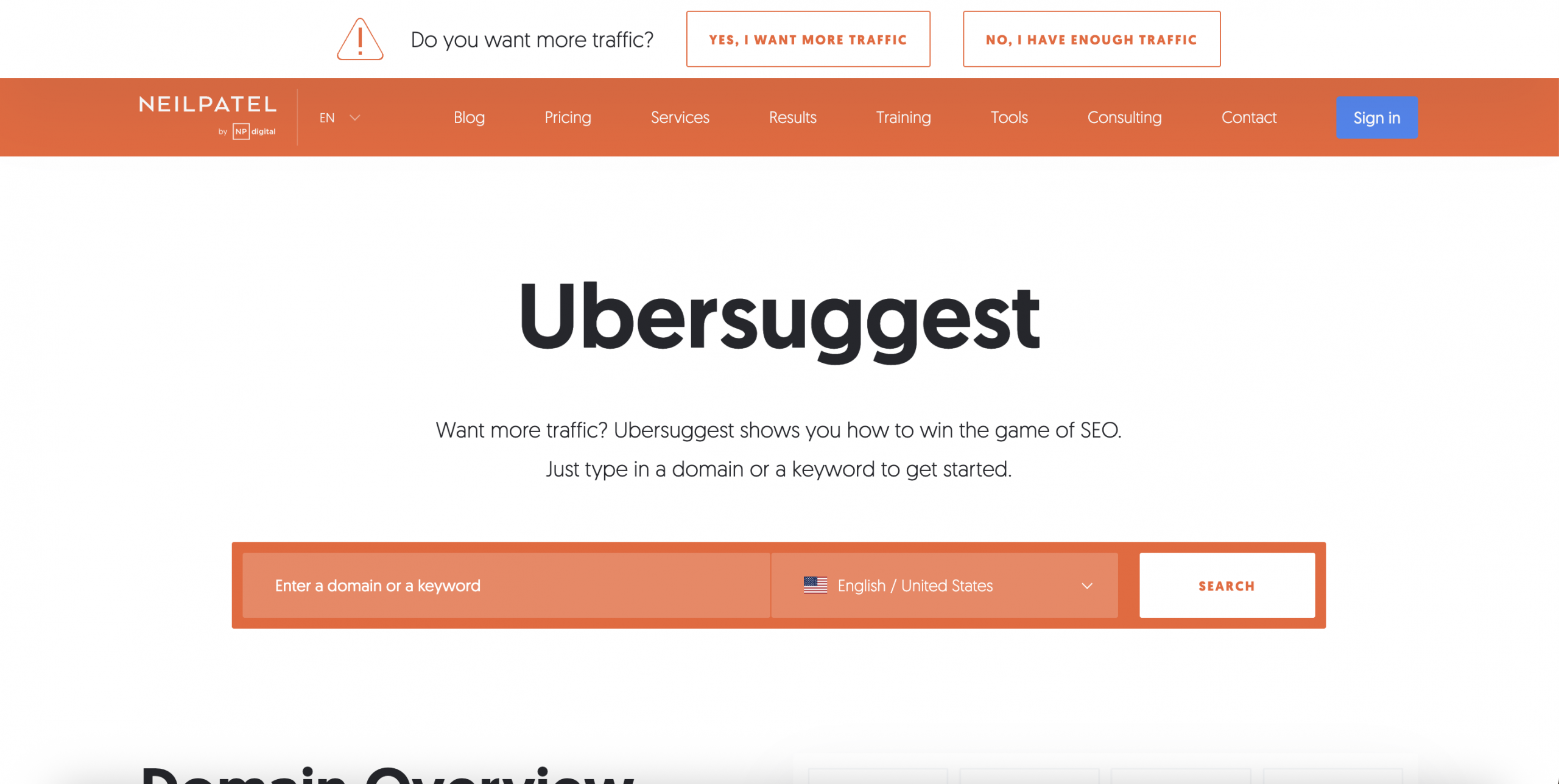 Ubersuggest