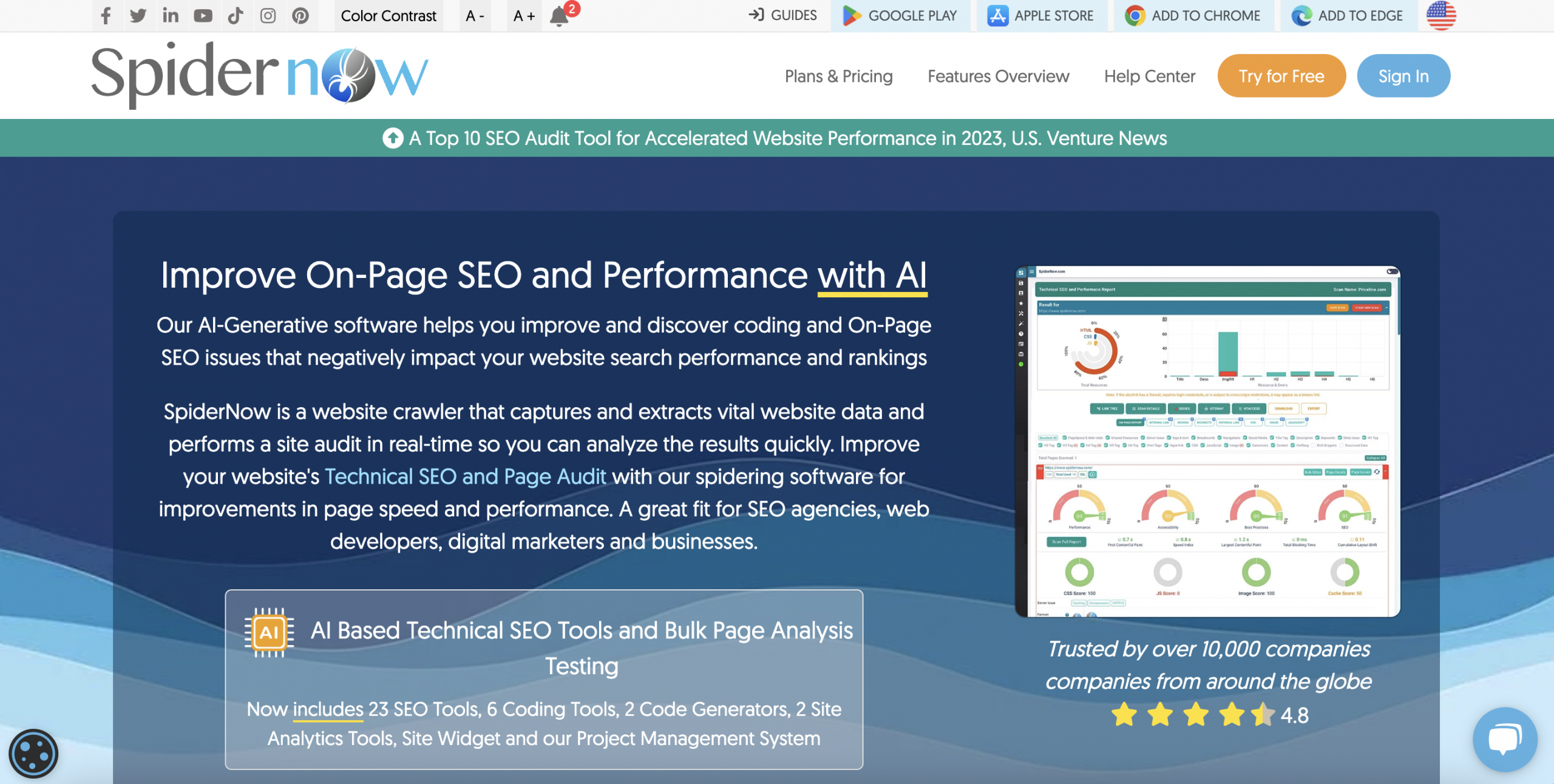 SEO Spider Tools