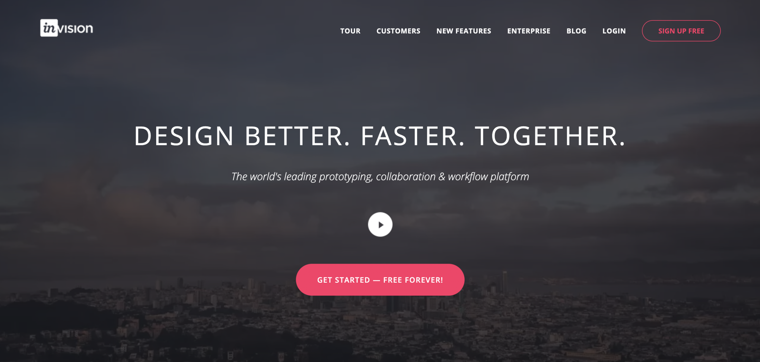 เครื่องมือยอดนิยมที่ใช้สร้าง Mockup เว็บไซต์ - InVision