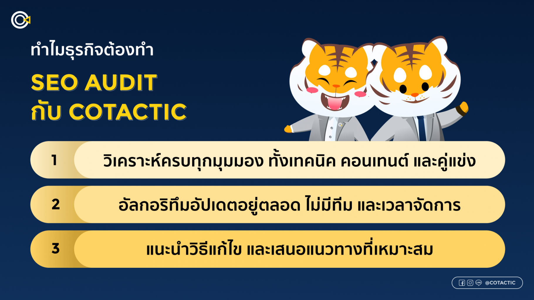 บริการรับทำ SEO Audit