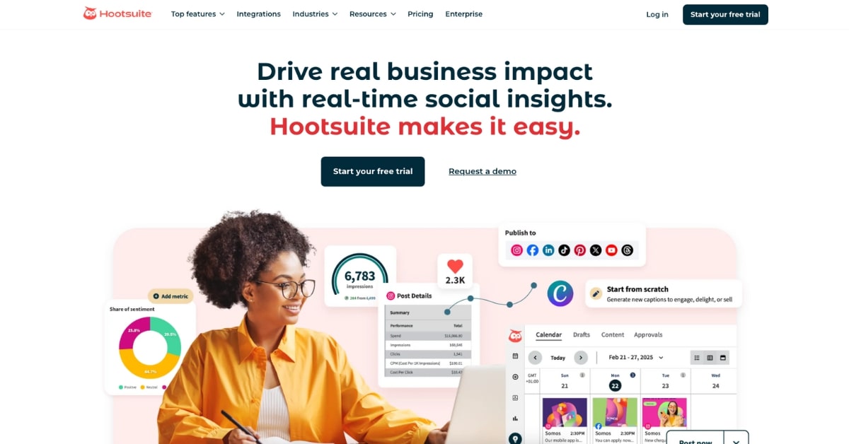 Hootsuite เครื่องมือช่วยจัดการคอนเทนต์บน Social Media